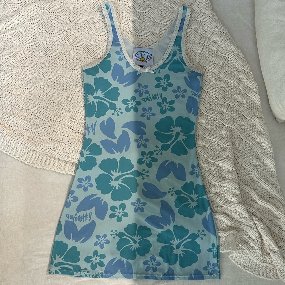 O-MIGHTY Floral Bodycon Dress Women’s